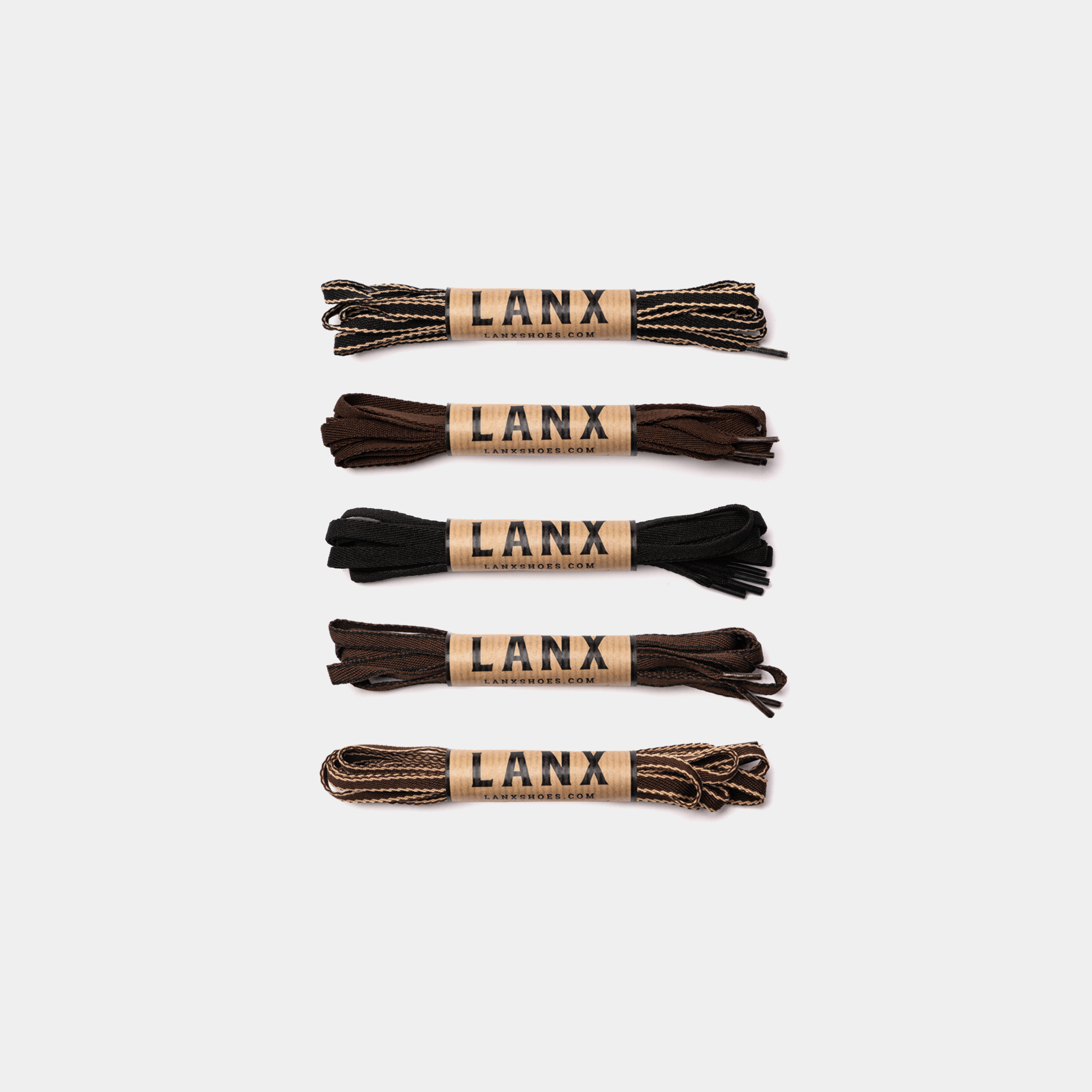 Durable Flat Boot Laces for Hiking & Work Boots - Strong & Long-Lasting Shoelaces for Outdoor, Casual & Workwear Use