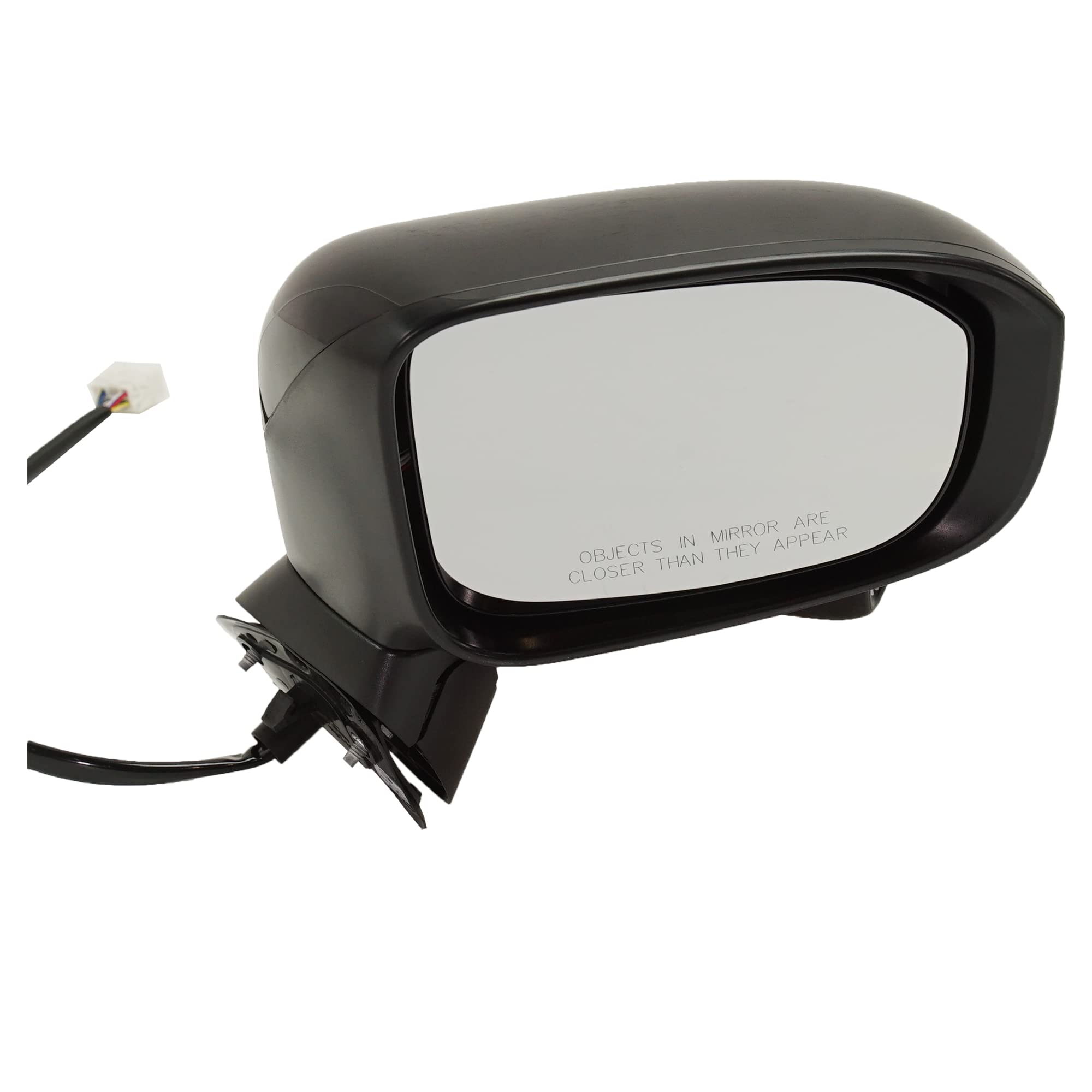 2014-2015 Honda Civic Power Heated Side Mirrors - Driver & Passenger Side, Paintable Replacement for Winter Driving & Enhanced Visibility