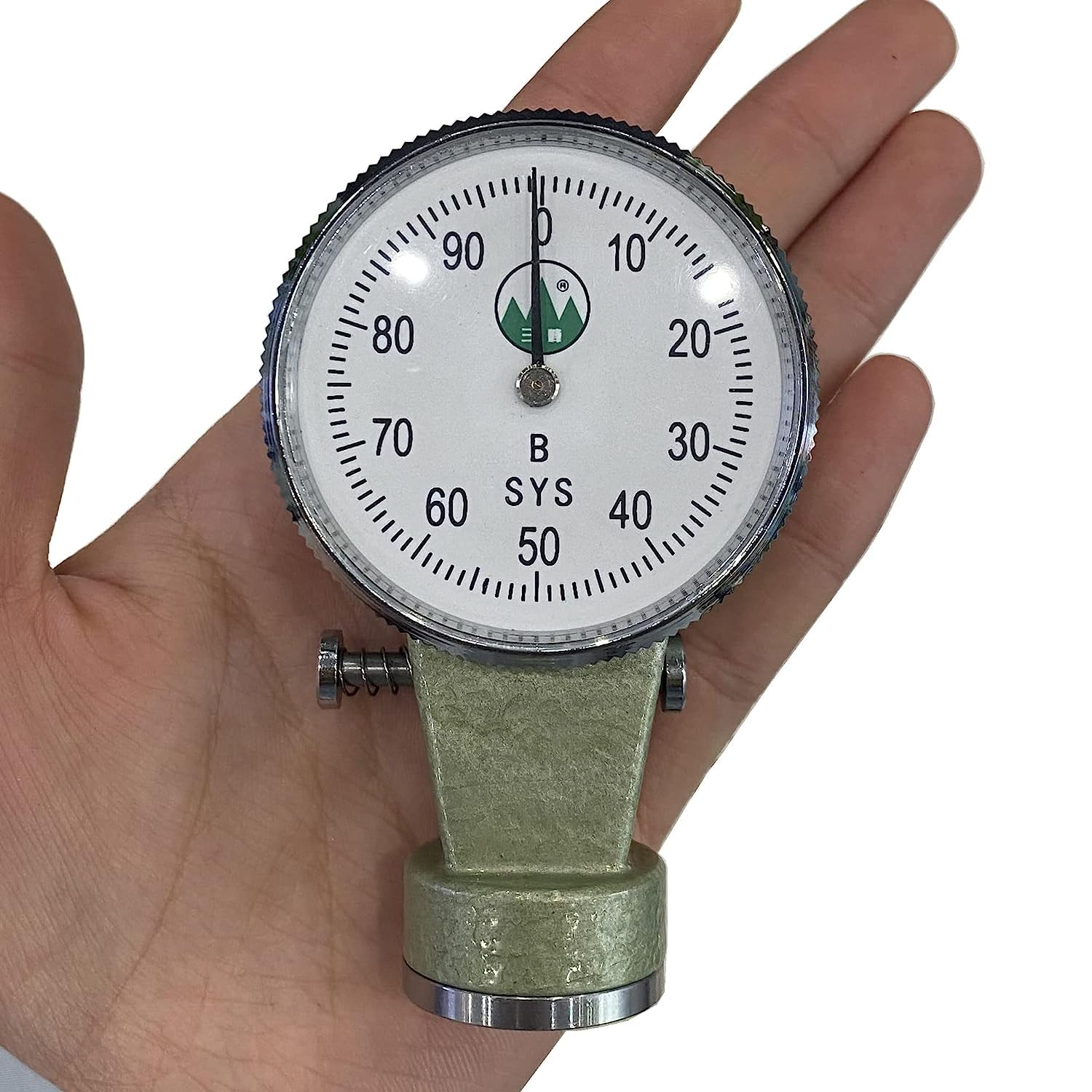 B-Type Sand Mold Hardness Tester - 980G Max Load, 2.50mm Compression Stroke Durometer for Wet/Cast Sand Testing | Foundry Quality Control, Industrial Sand Mold Hardness Measurement Tool for Coarse Sand Applications