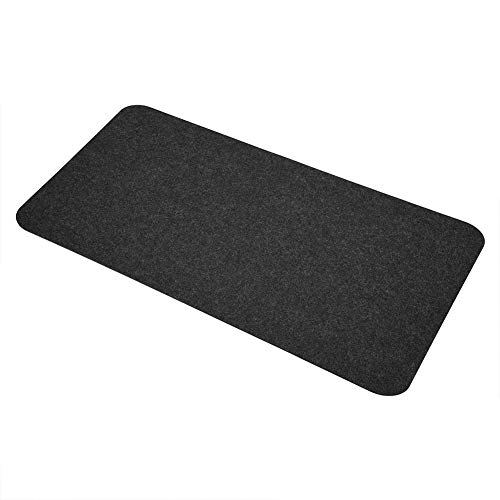 Wendry Extra Large Gaming Mouse Pad - Ergonomic Non-Slip Desk Mat for PC, Laptop & Office Work - Anti-Static Computer Mousepad in Dark Gray - Perfect for Gaming, Work & Home Office Setup