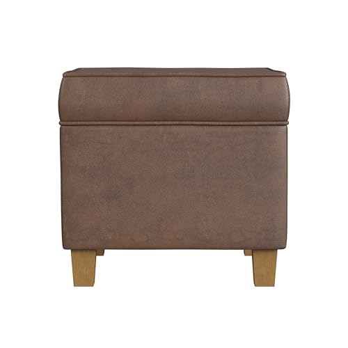 Brown Faux Leather