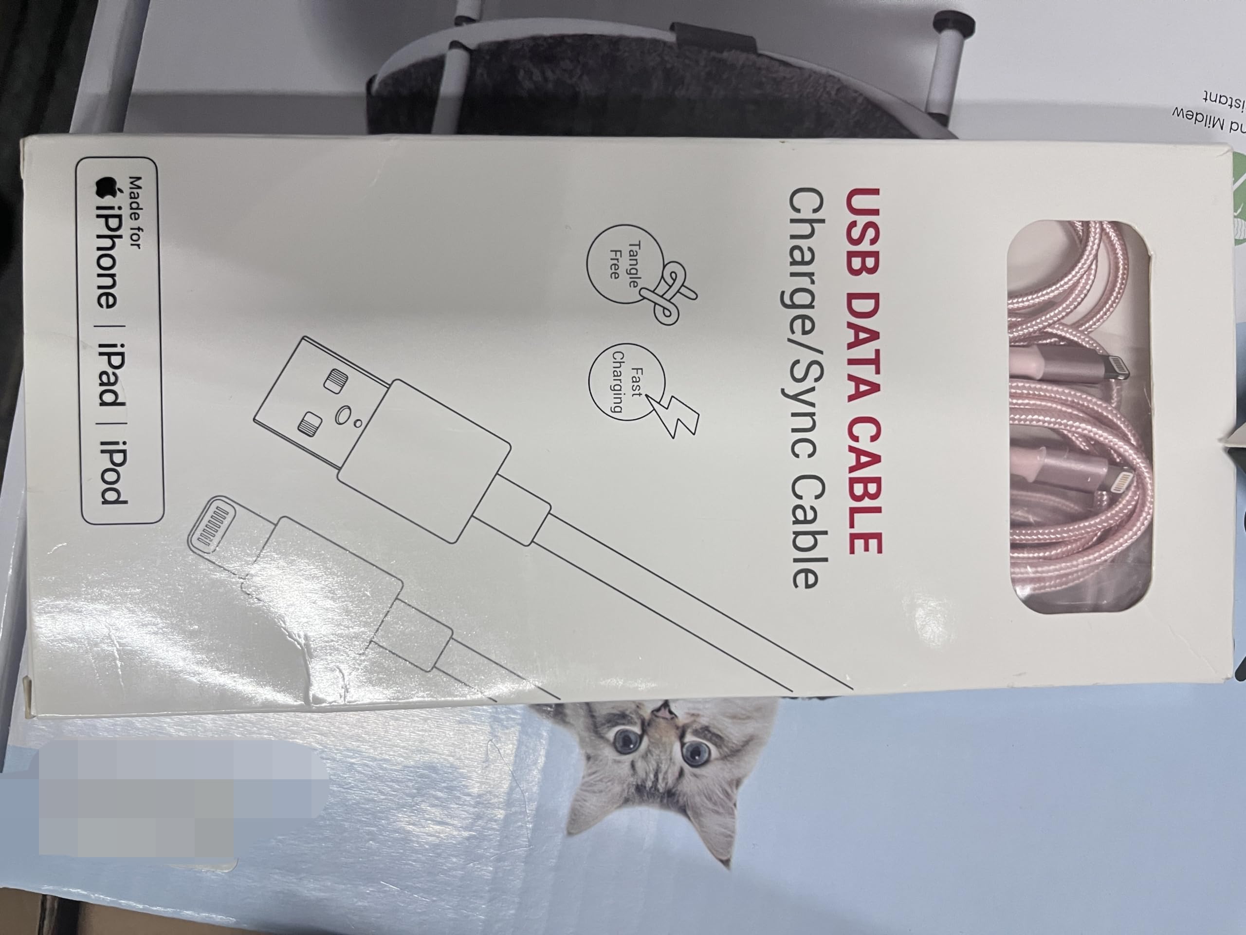 GlobaLink MFi Certified USB C to Lightning Cable 3Pack (2m) - Fast Charging Nylon Braided iPhone Charger Cord for iPhone 13/12/11/X/8, iPad - Pink | Home, Office, Car & Travel Use