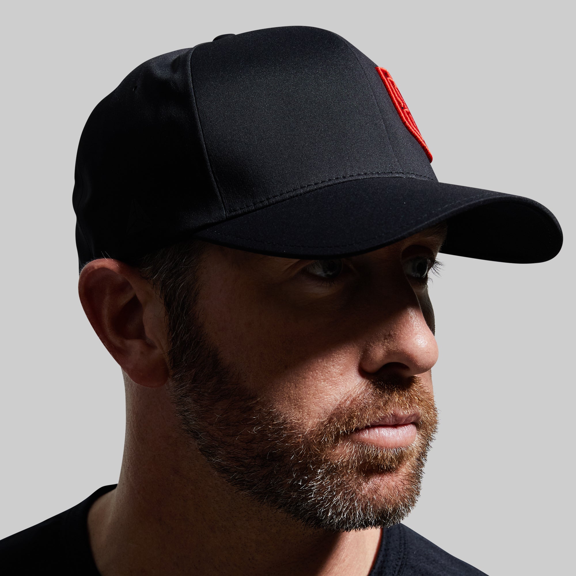 FlexFit Delta Hat - Thin Red Line Edition | Adjustable Baseball Cap for Men & Women | Perfect for Outdoor Activities, Sports & Casual Wear