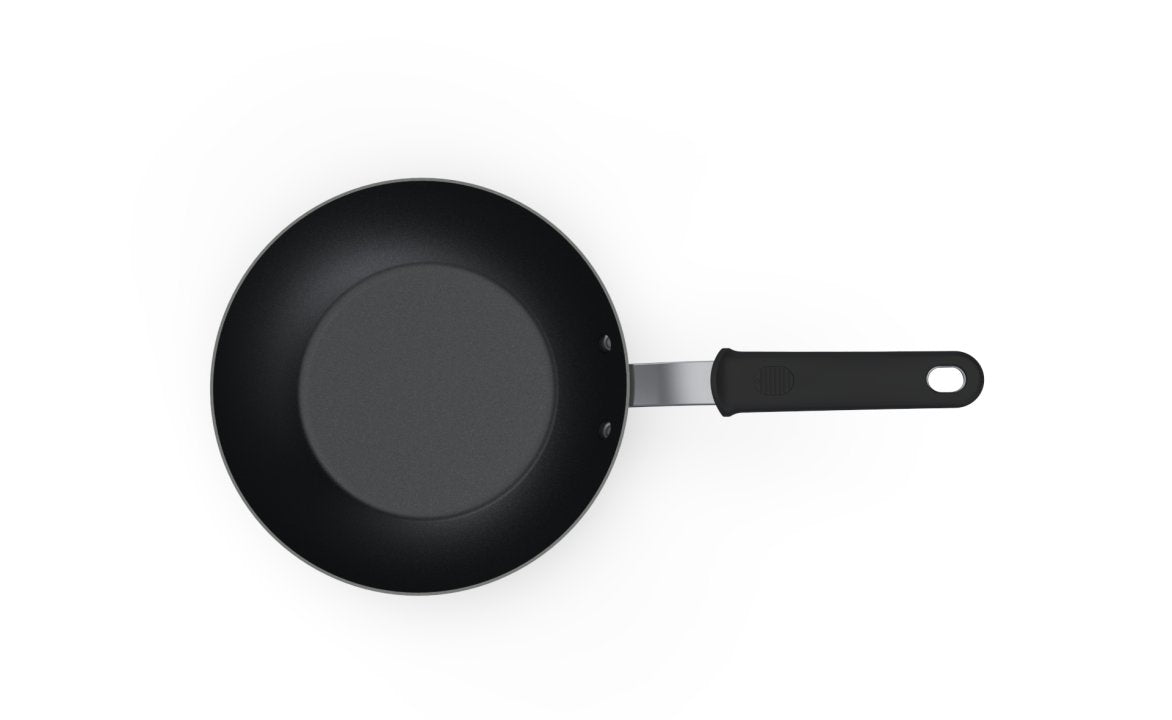 Vollrath 9.5 Inch Carbon Steel Fry Pan - Professional Restaurant Quality Skillet for Searing, Frying & Cooking - Perfect for Home Kitchens & Commercial Use