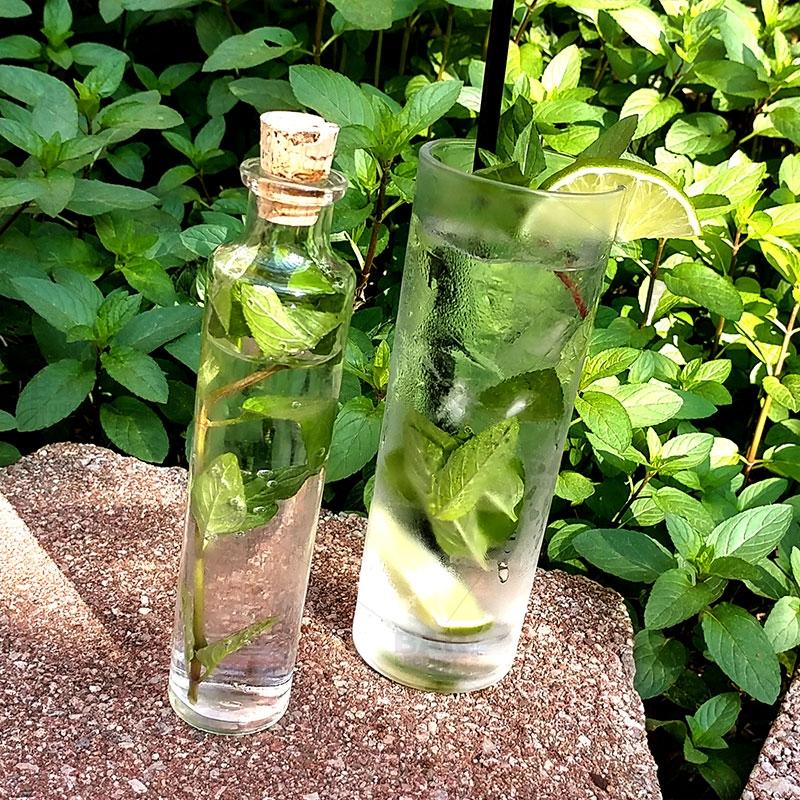 4 oz Cylinder Shaped Craft Bartending Bottle with Cork - Perfect for Cocktail Making, Home Bar & DIY Essential Oil Storage