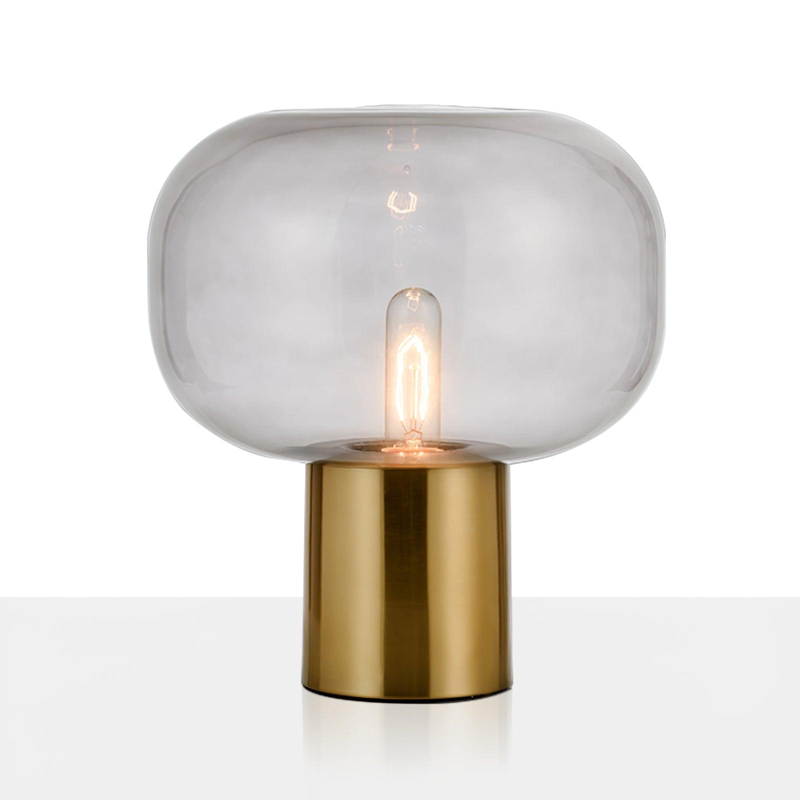 Noak Modern Table Lamp - LED Bedside Night Light with USB Port for Bedroom, Living Room & Office - Warm White & Cool White Dimmable Lighting