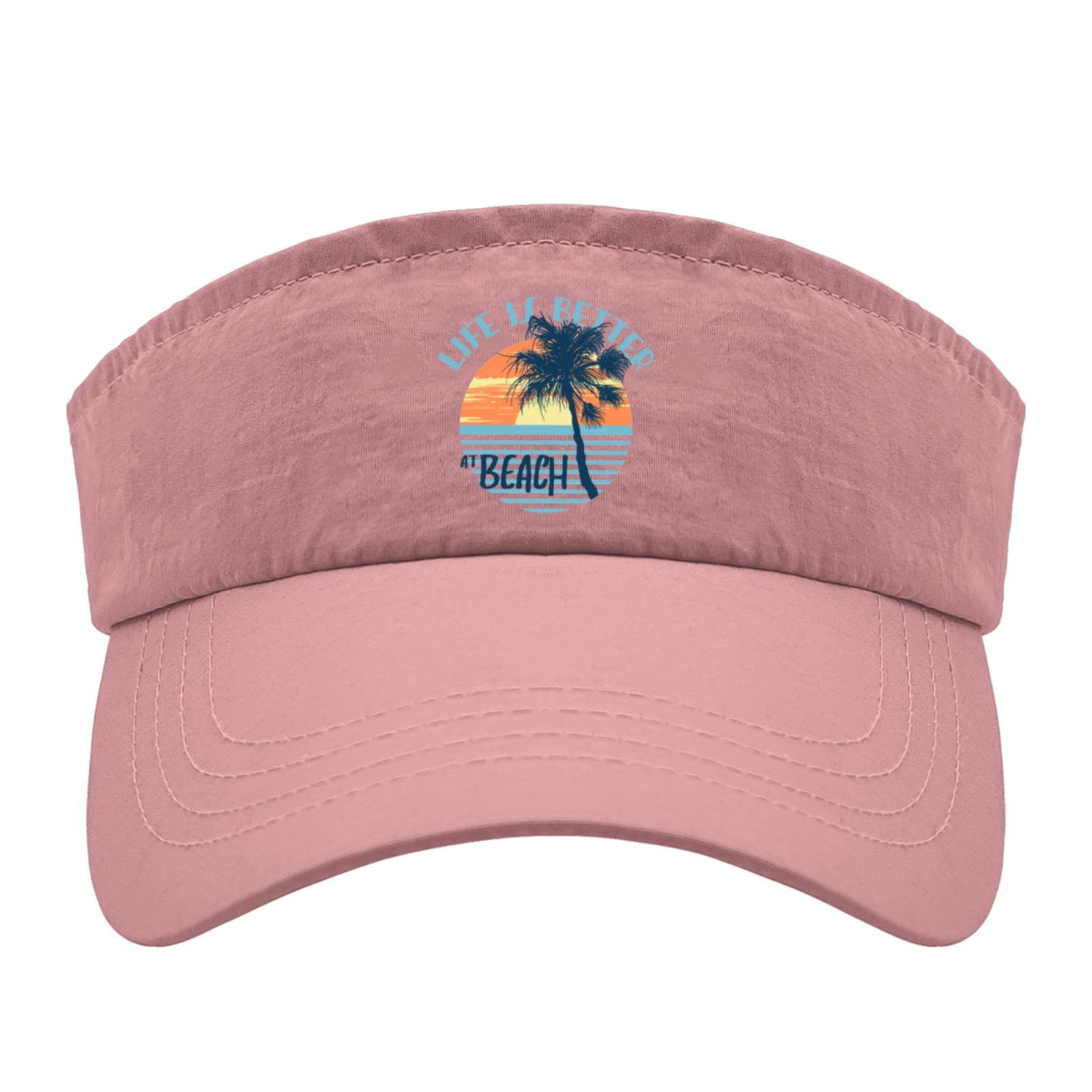 Stylish UV Protection Sun Visor Hats for Women & Men - Breathable Running & Beach Cap for Outdoor Sports, Golf, Tennis, and Summer Activities