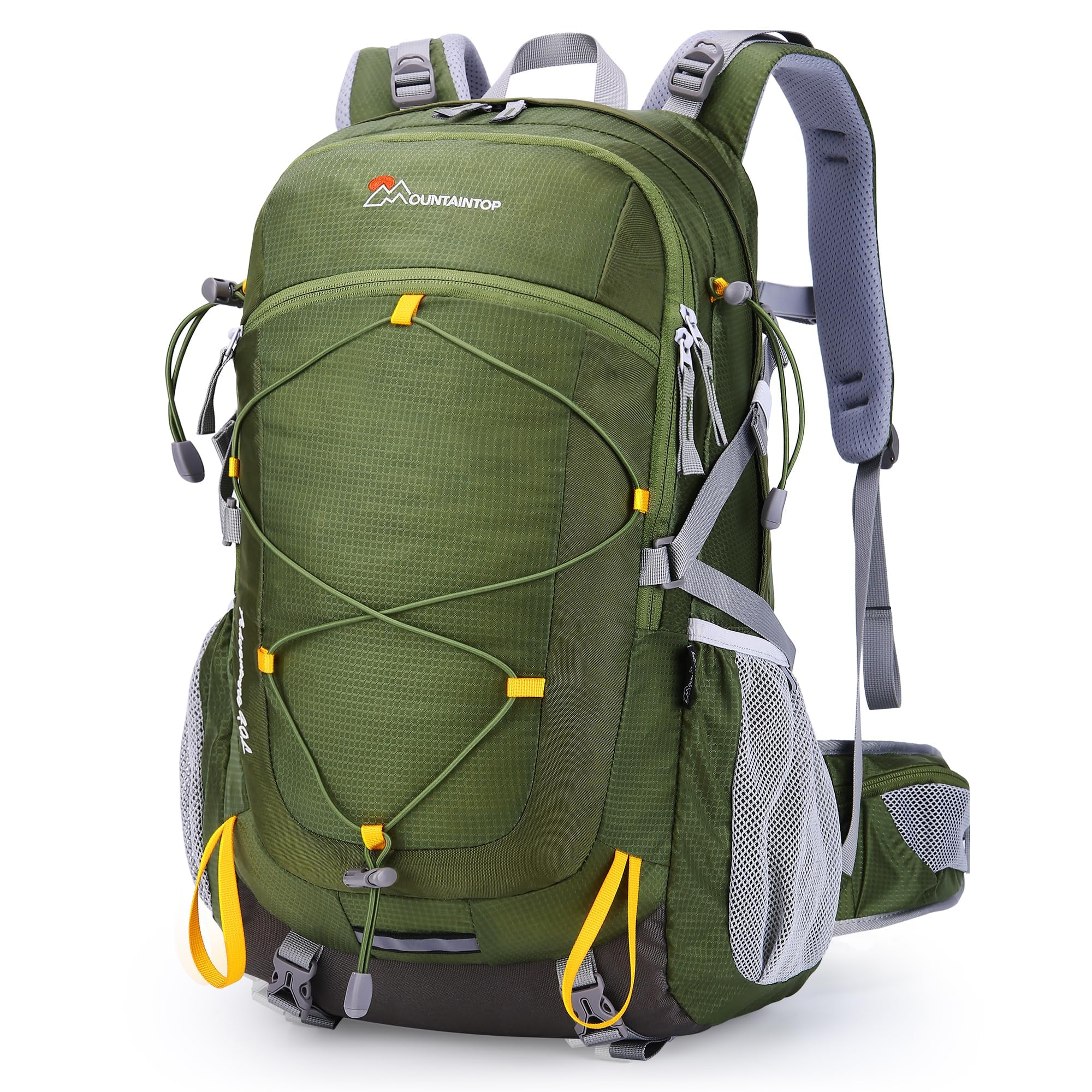 MOUNTAINTOP 40L Lightweight Hiking Backpack for Men & Women - Waterproof Travel Backpack for Outdoor Camping, Trekking & Backpacking Adventures | Perfect for Day Trips & Weekend Getaways