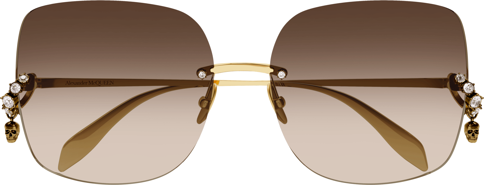 Alexander McQueen AM0390S Sunglasses - Luxury Designer Shades for Men & Women | Perfect for Outdoor Activities, Travel & Fashion Statements