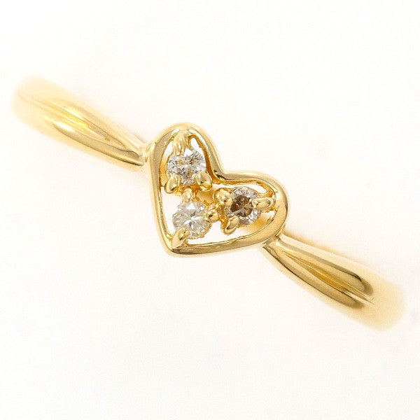 18K Yellow Gold Diamond Ring for Women - Elegant Solitaire Engagement & Wedding Band - Perfect for Proposals, Anniversaries & Special Occasions