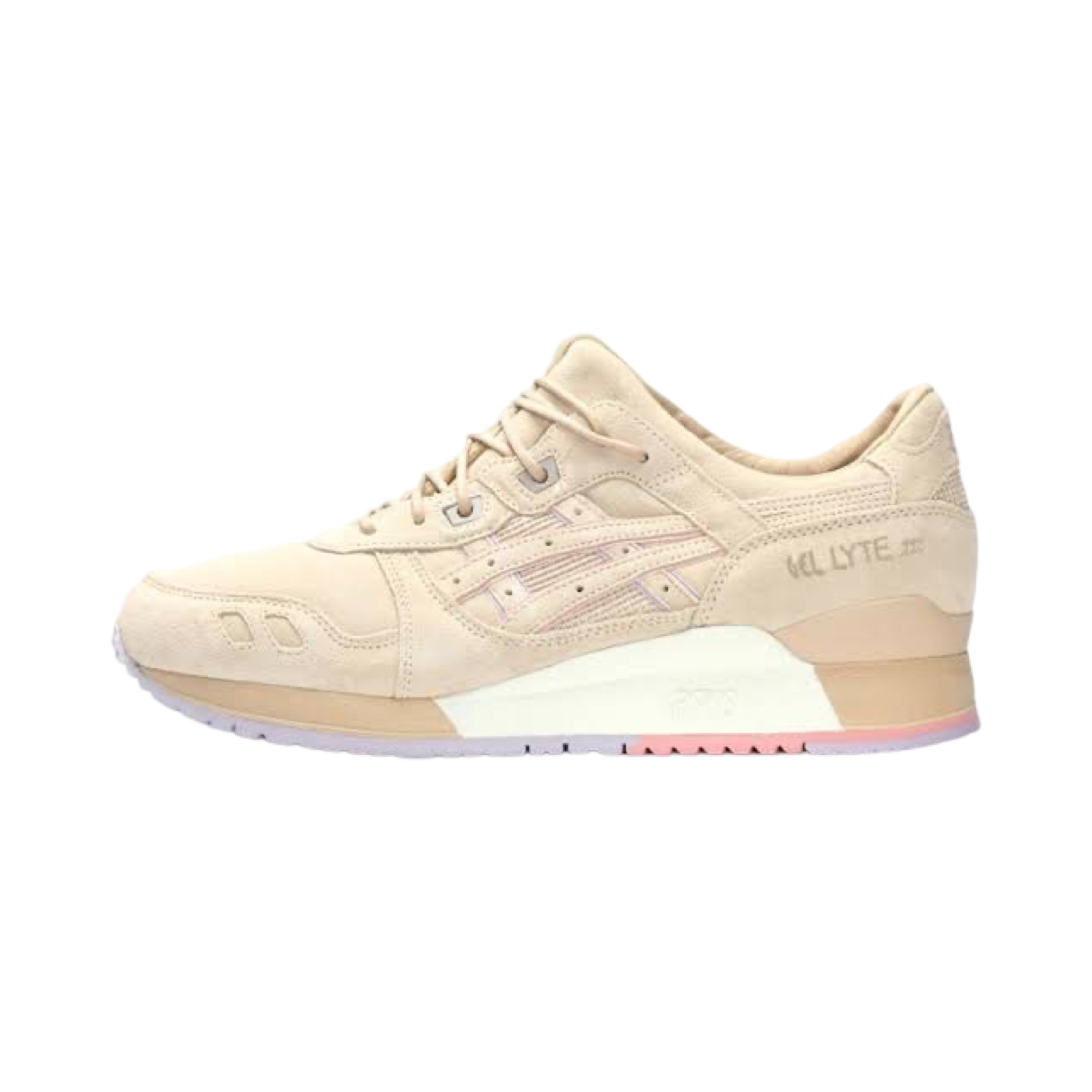 ASICS Gel Lyte III x CLOT Sand Running Shoes - Men's Retro Sneakers for Jogging, Gym & Streetwear Fashion