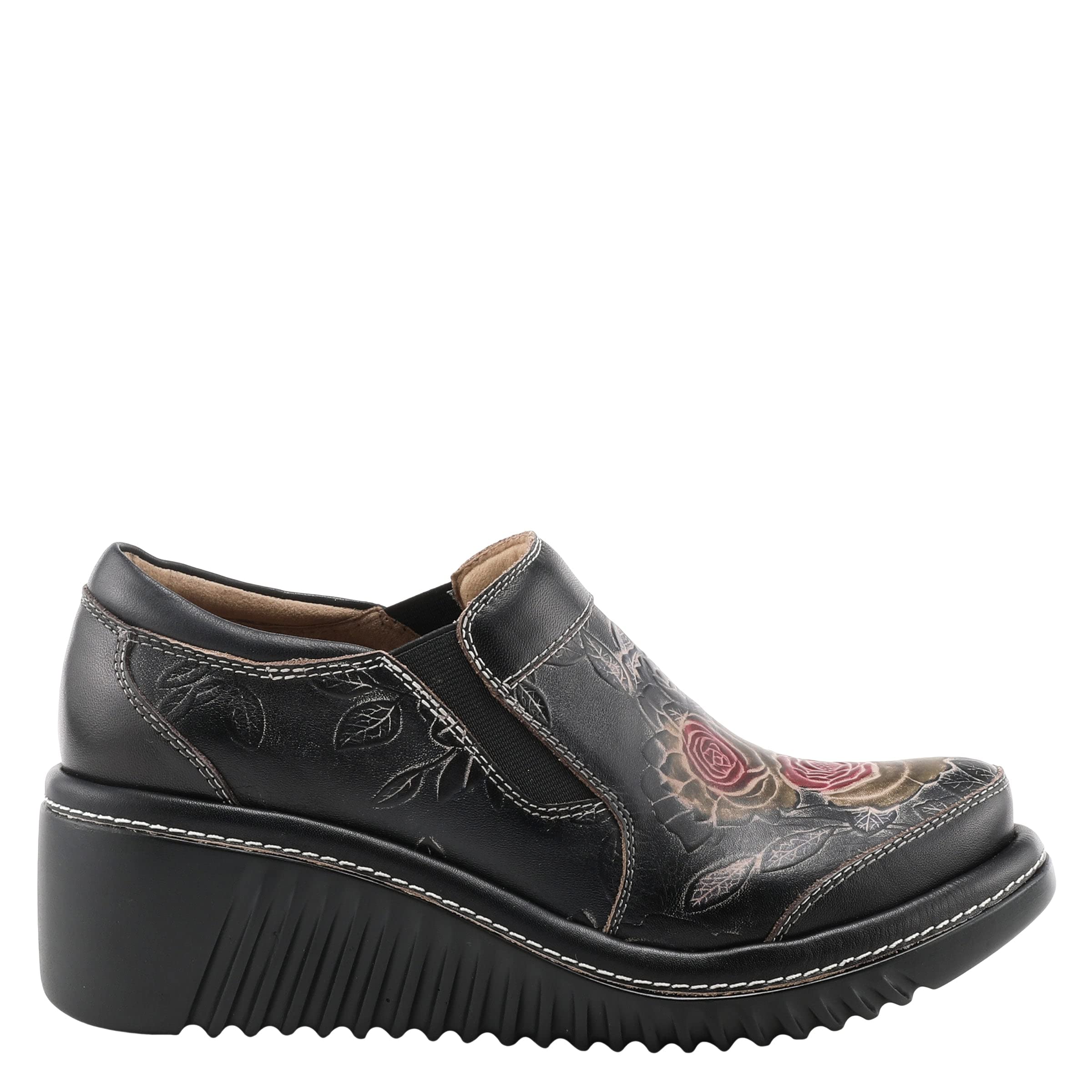 Spring Step L'Artiste Women's Fischer Comfortable Slip-Resistant Work Shoes - Perfect for Nurses, Waitresses & Healthcare Professionals
