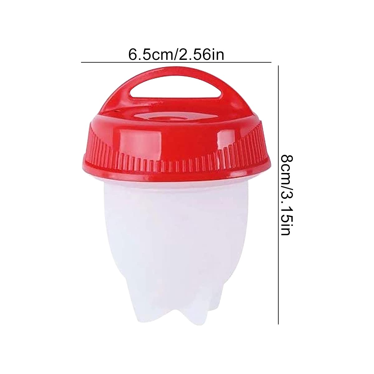 12-Pack WideSmart Silicone Egg Cooker Set - Non-Stick Egg Poachers, Boiled Egg Holders & No-Shell Egg Boiler Cups | Perfect for Breakfast Meal Prep, Camping & Keto Diet