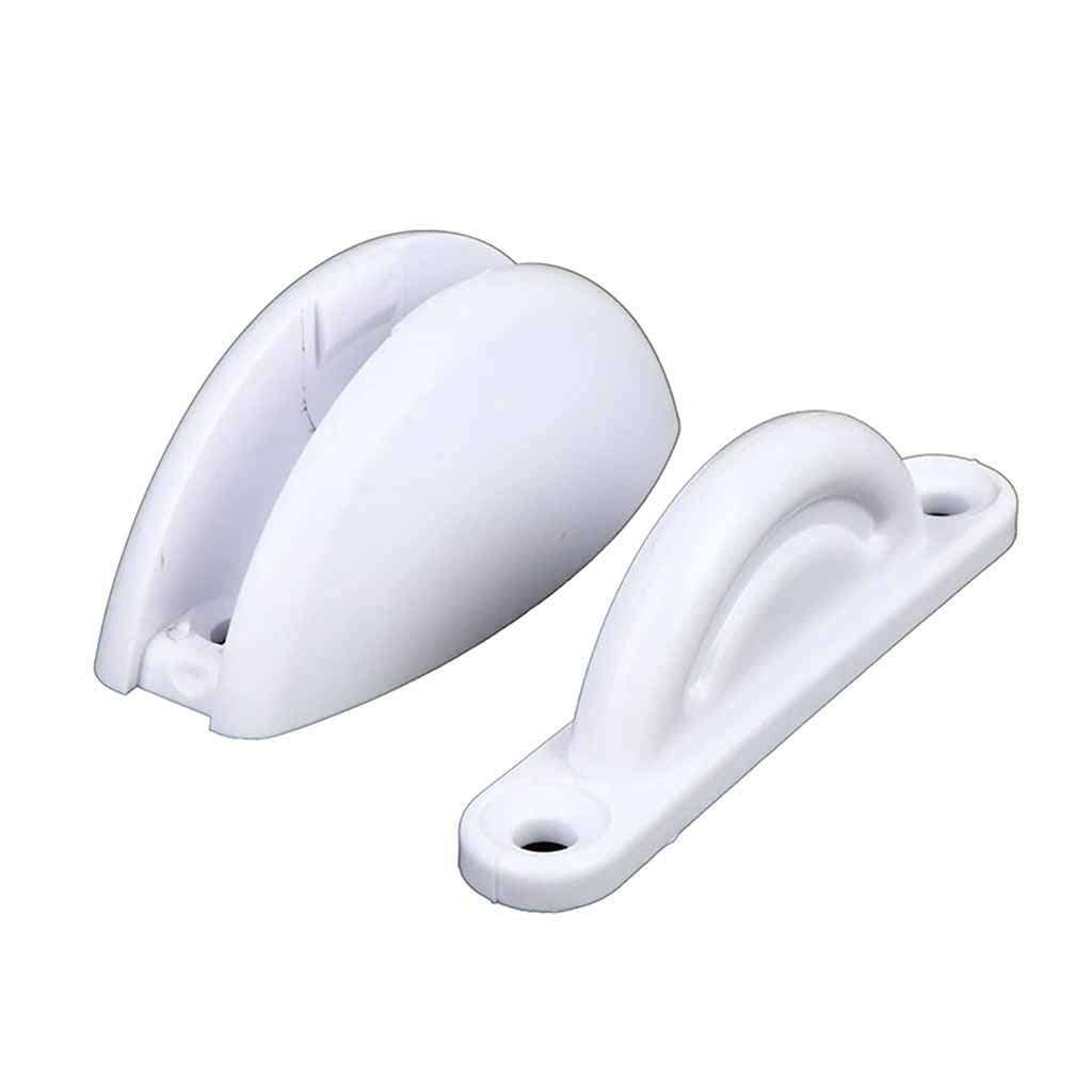 YKAMM Camper Door Retainer Catch - Heavy Duty RV Motorhome Boat Caravan Door Stopper Clip - Secure & Durable for Travel Trailers, Campers & Marine Use
