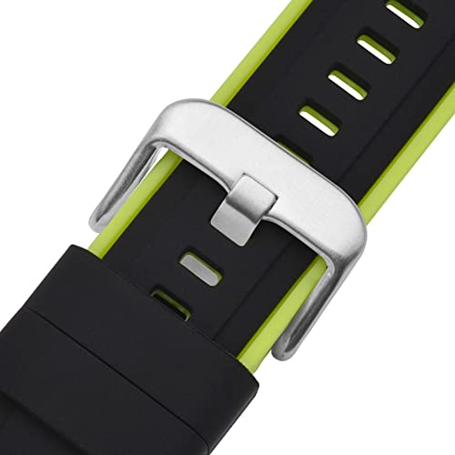 Black and Green/Silver Buckle
