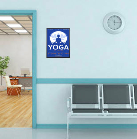 18x18 Poster Frame - SwingFrame Wide Face Display for Art, Photos & Posters - Perfect for Home, Office & Gallery Decor