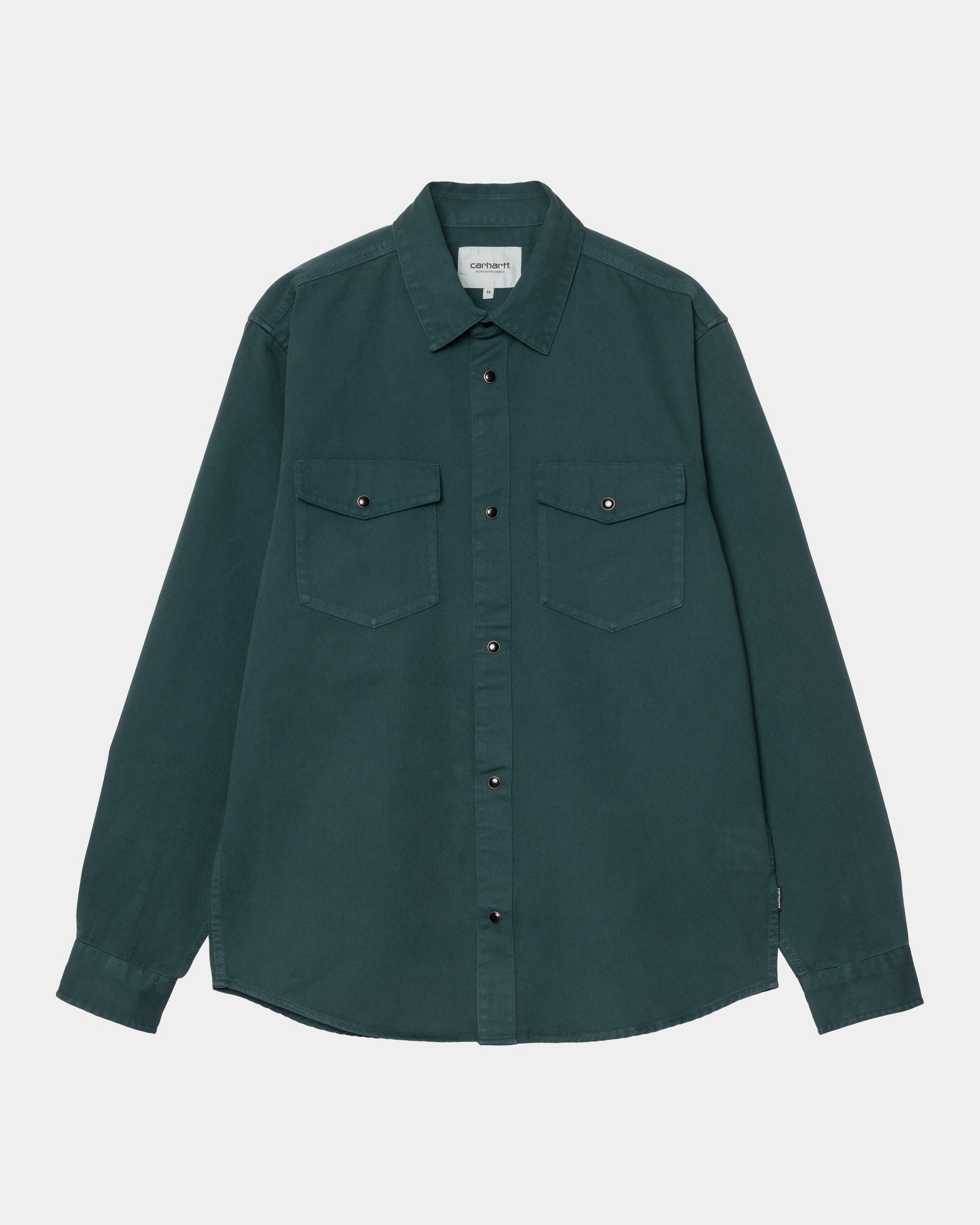 Santa Fe Shirt for Men | Deep Lagoon Color | Casual Button Down Shirt | Perfect for Outdoor Adventures & Travel