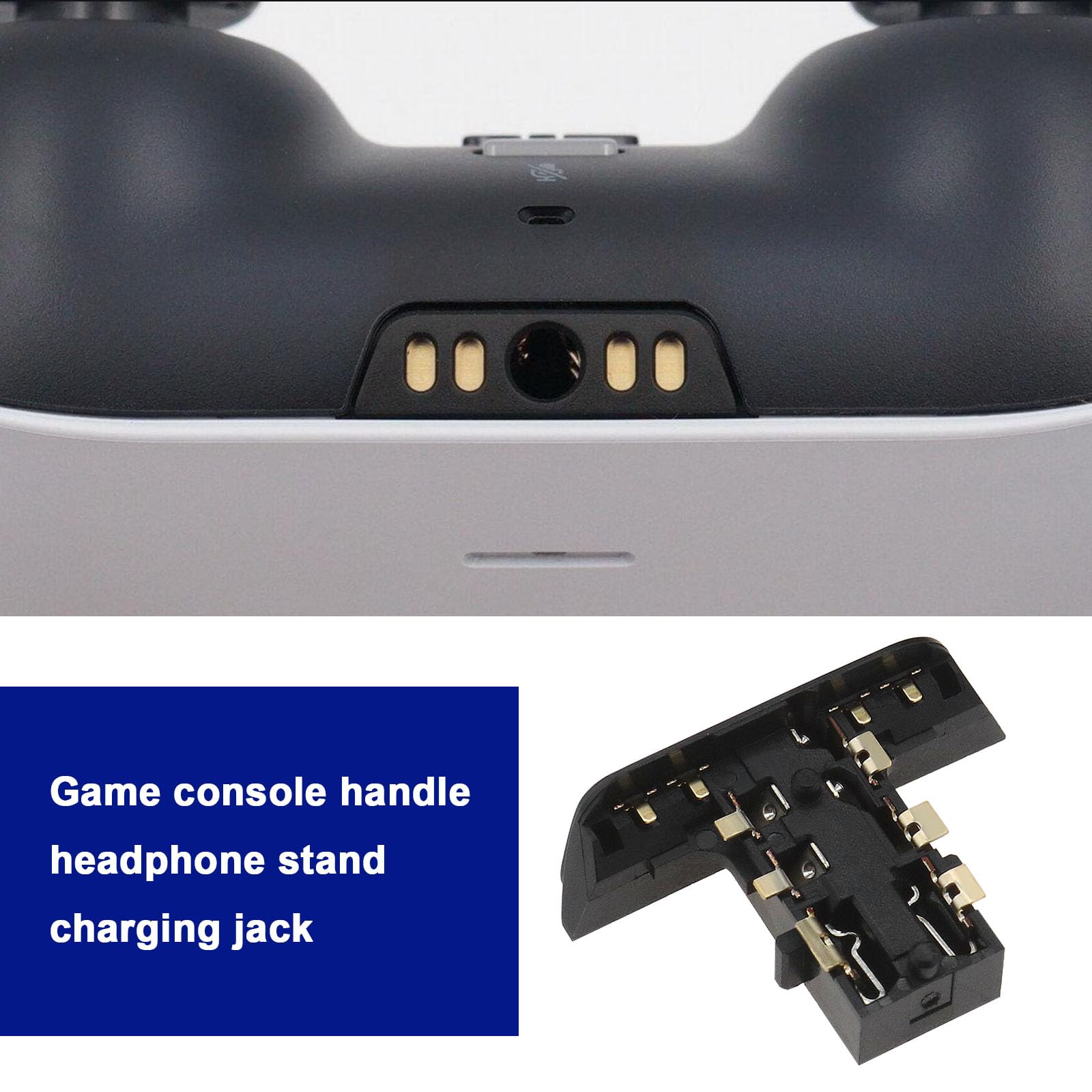 YINETCH 3.5mm Audio Jack 4-Pack - Compatible with PS5 Gaming Headsets for Console Gaming