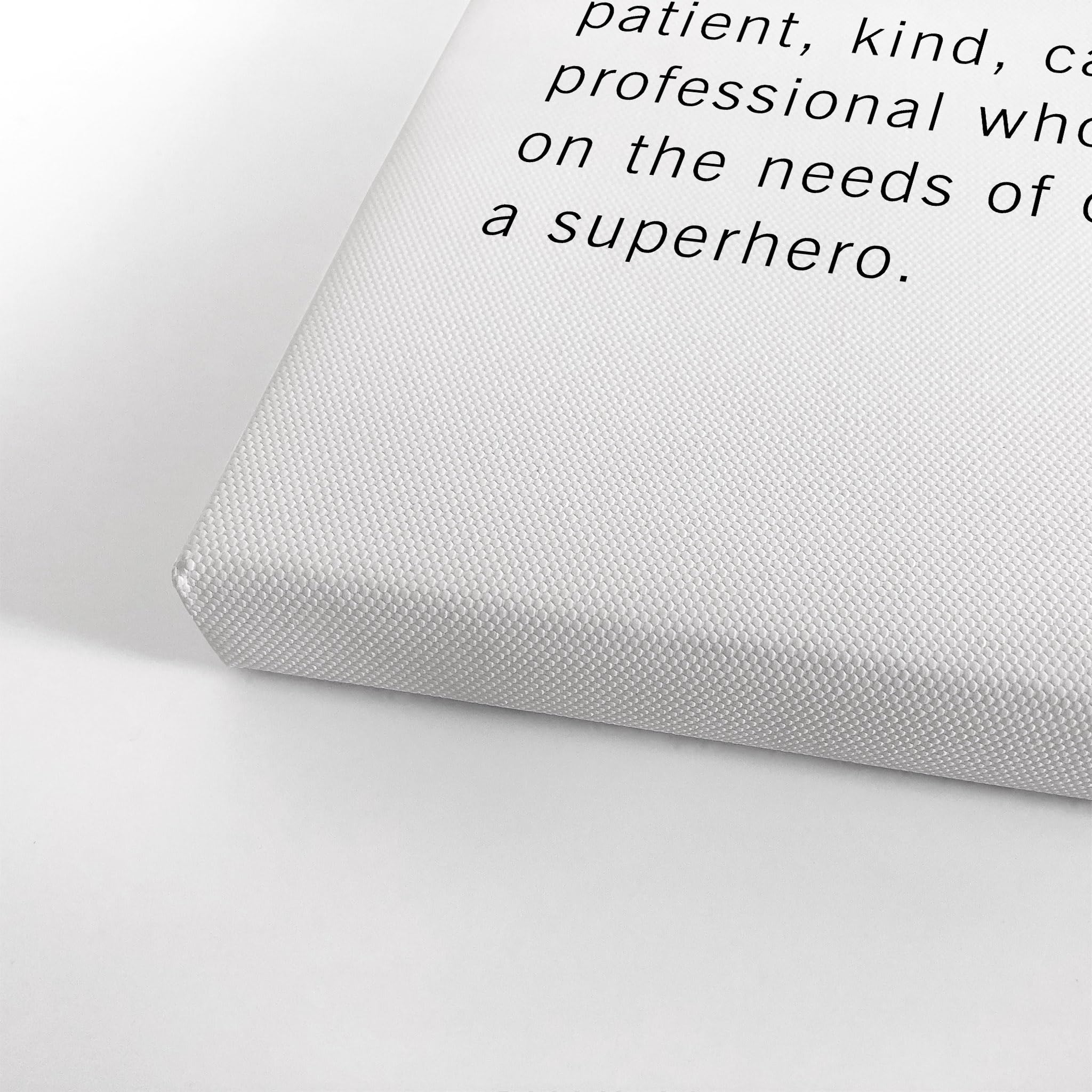 Funny Nurse Definition Canvas Print - Inspirational Quote Wall Art for Office, Living Room, Bedroom & Bathroom Decor - Ready to Hang 40x30 Inches - Made in USA | Perfect Gift for Medical Professionals & Nursing Students