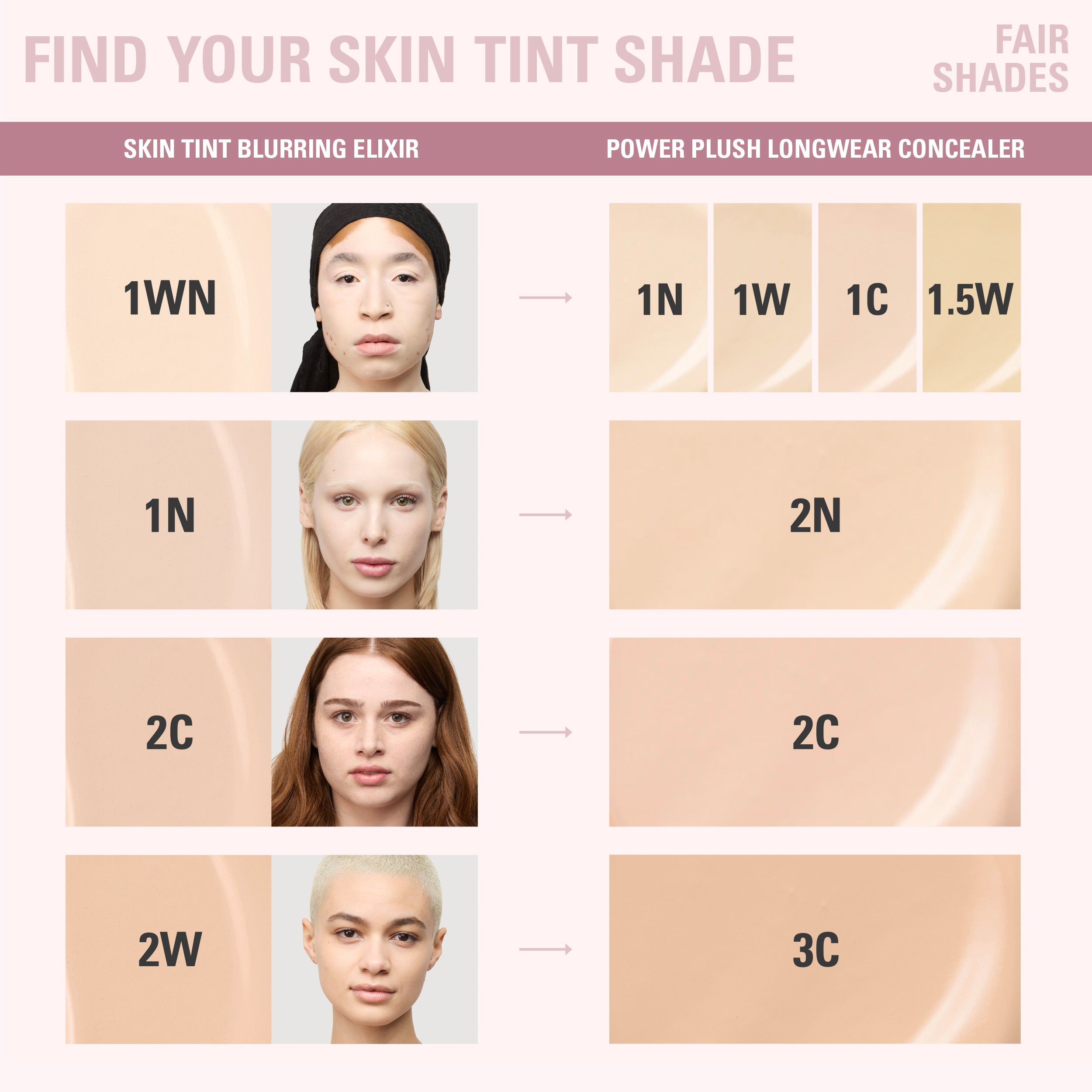 Skin Tint Blurring Elixir & Power Plush Concealer Duo - Natural Finish Makeup Set for Flawless Coverage | Perfect for Everyday Wear and Special Occasions