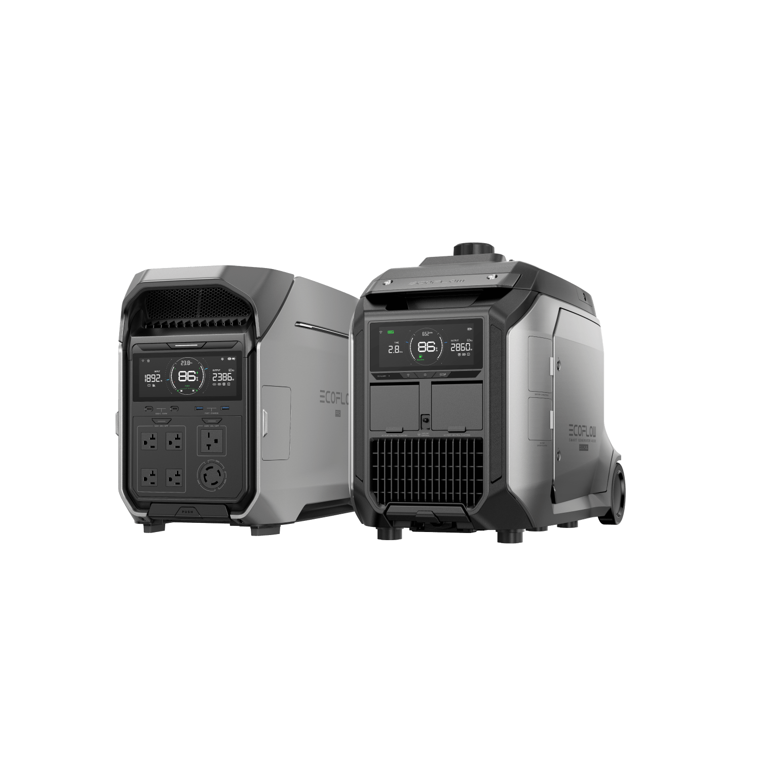 EcoFlow DELTA Pro 3 Portable Power Station 3000W | Solar Generator for Home Backup, Camping & RV | 3600Wh LiFePO4 Battery with 6 AC Outlets - Perfect for Emergency Power & Outdoor Adventures