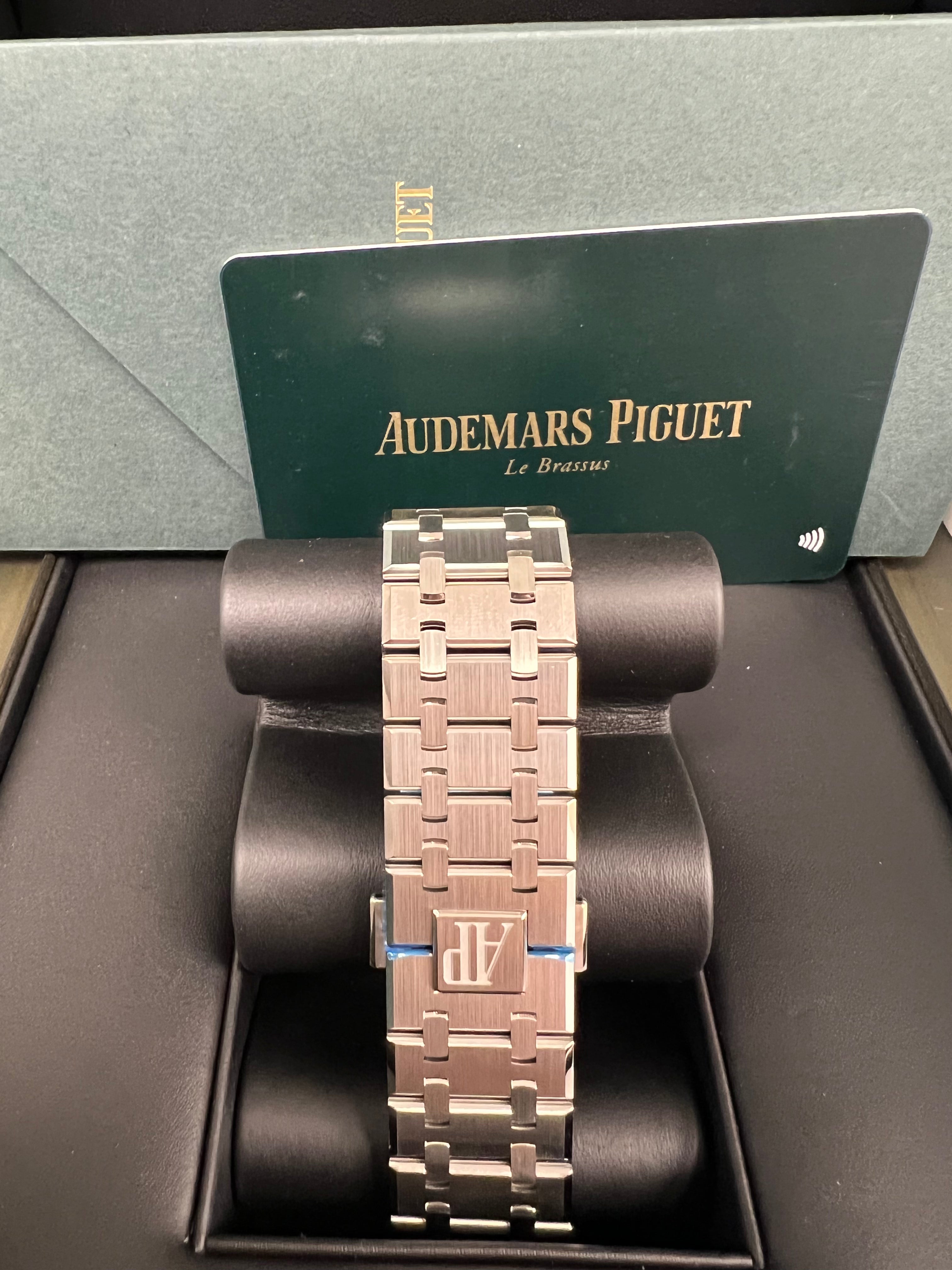 Audemars Piguet Royal Oak Selfwinding 50th Anniversary Watch - Black Dial 15510ST.OO.1320ST.02 - Luxury Men's Automatic Timepiece for Business & Special Occasions