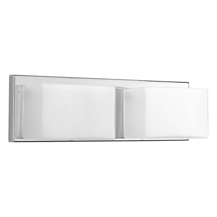 Ace Two Light LED Bathroom Lighting Fixture with AC LED Module - Perfect for Modern Bathroom Vanity and Shower Lighting