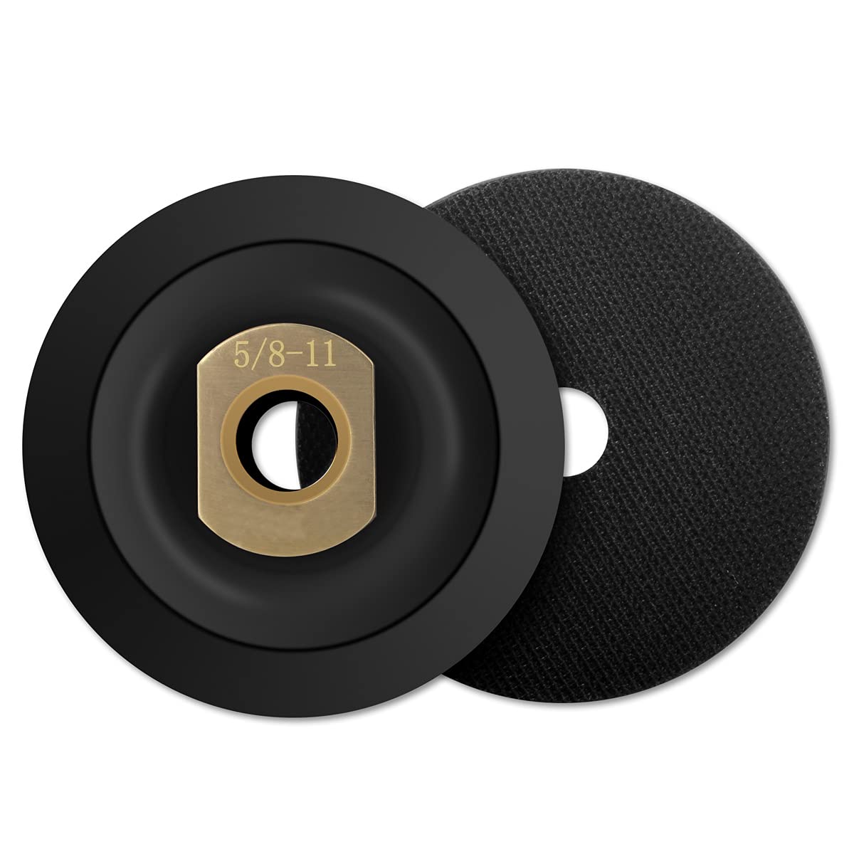 3 Inch 2Pcs Flexible Rubber Backer Pad for Angle Grinder - 5/8