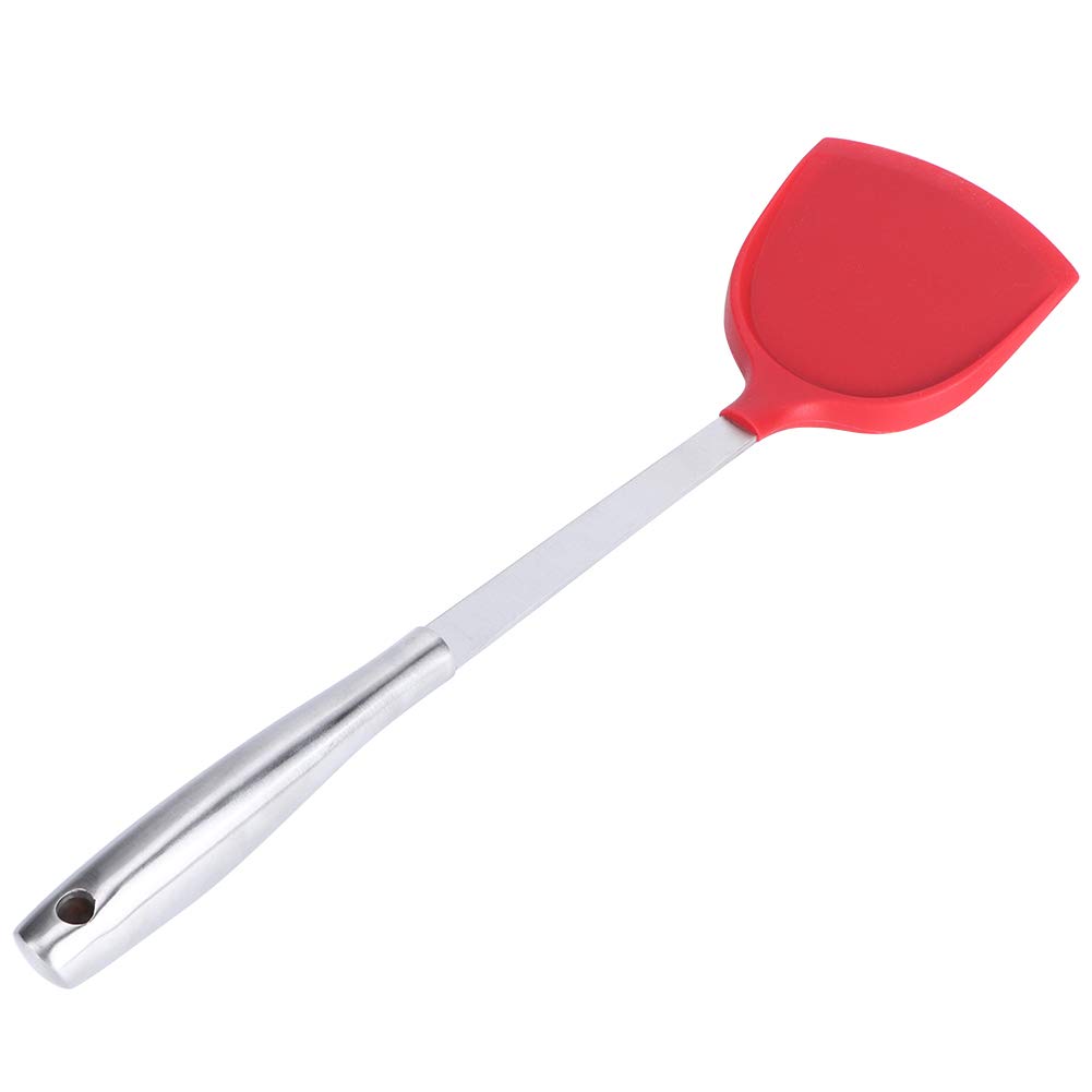 Stainless Steel Wok Spatula - Chinese Cooking Utensil for Stir-Frying & Flipping