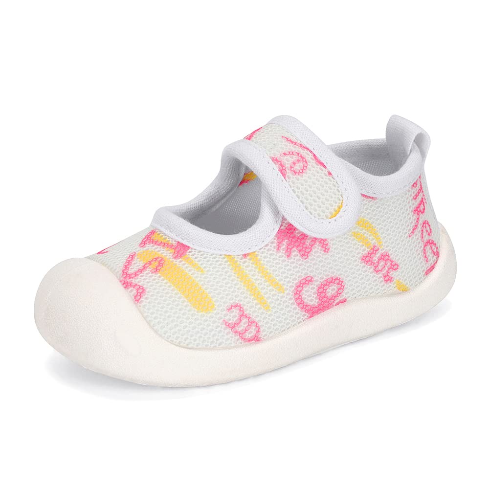 Breathable Baby Sneakers for Boys & Girls - Non-Slip First Walkers for Toddlers - Perfect for Indoor & Outdoor Play