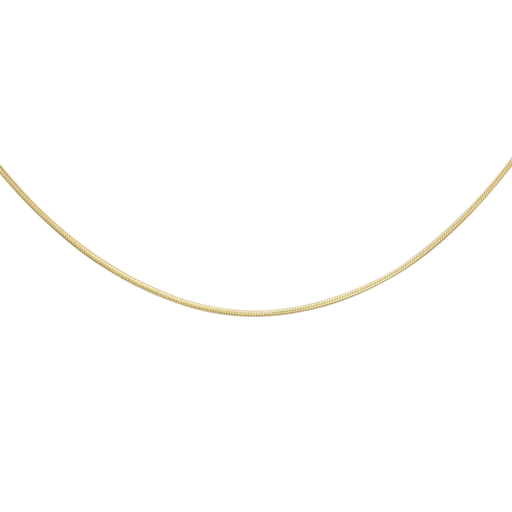 Carissima 14K Gold Snake Chain Necklace for Women - Elegant & Dainty Jewelry Gift for Her, Perfect for Parties, Weddings & Everyday Wear