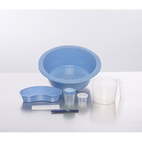 Medline Sure Set Surgical Single Basin Standard Trays - Sterile Medical Procedure Trays for Hospitals & Clinics (Case of 8) - Ideal for Minor Surgeries, Wound Care & Emergency Room Use