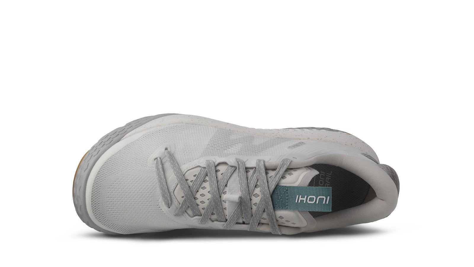 Men's IKONI Trail 1.0 Running Shoes - Bright White/Dawn Blue - Lightweight Trail Running Sneakers for Hiking & Outdoor Adventures