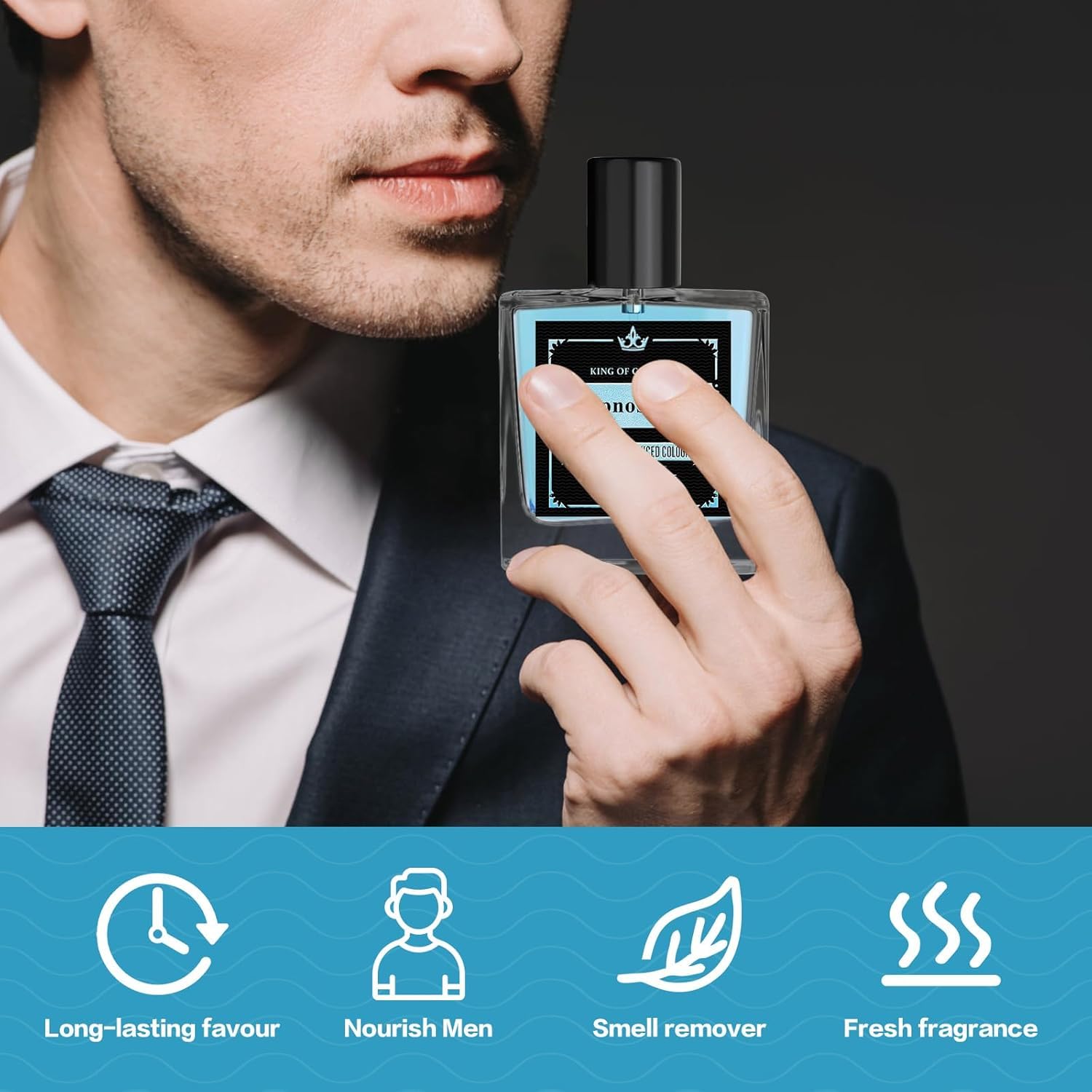 Hypnosis 2.0 Cologne for Men - Pheromone Perfume, Long Lasting Fragrance, 1.7oz Bottle - Perfect for Date Night, Work & Special Occasions