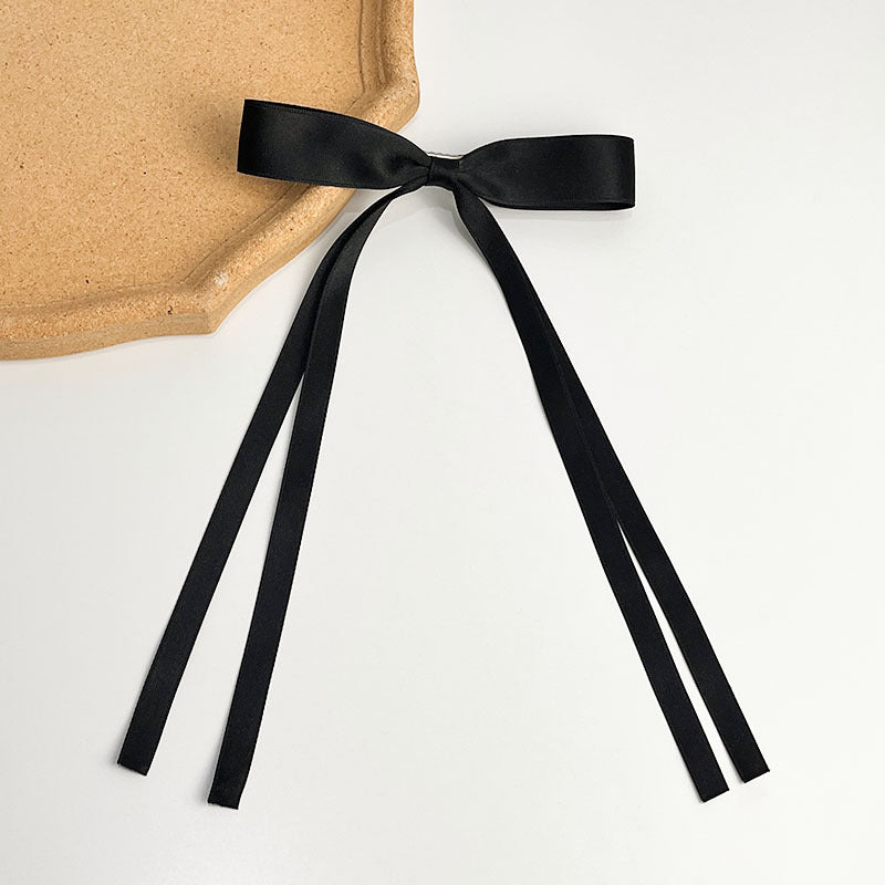 Elegant Ribbon Bow Hair Clips for Women - Stylish Hair Accessories for Parties, Weddings & Everyday Wear