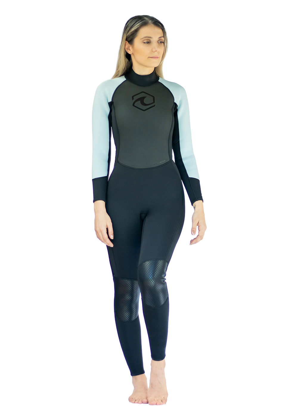 Swiftwater Women's 2.5mm Back Zip Steamer Wetsuit - Perfect for Surfing, Diving & Water Sports