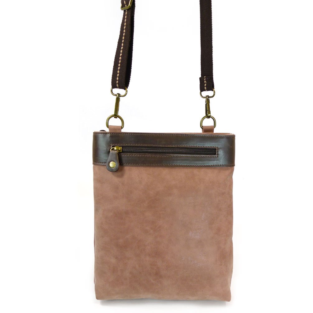 CHALA GEMINI Crossbody Bag for Women - Durable Canvas Messenger Purse with Adjustable Strap - Perfect for Travel, Work & Everyday Use