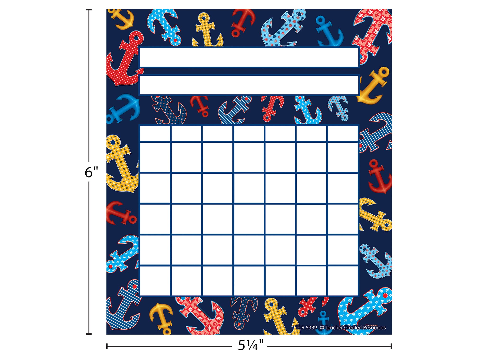 Anchors Incentive Charts for Kids - Classroom & Homeschool Reward System - Motivational Tool for Teachers & Parents