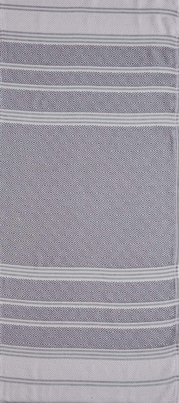 DEMMEX 2-Pack Premium Turkish Cotton Bath & Hand Towel Set - Ultra Soft & Absorbent Peshtemal Towels for Bathroom, Beach & Spa - Includes 1 Bath Towel & 1 Hand Towel (Dark Grey & Grey) - Perfect for Home, Travel & Luxury Gifts