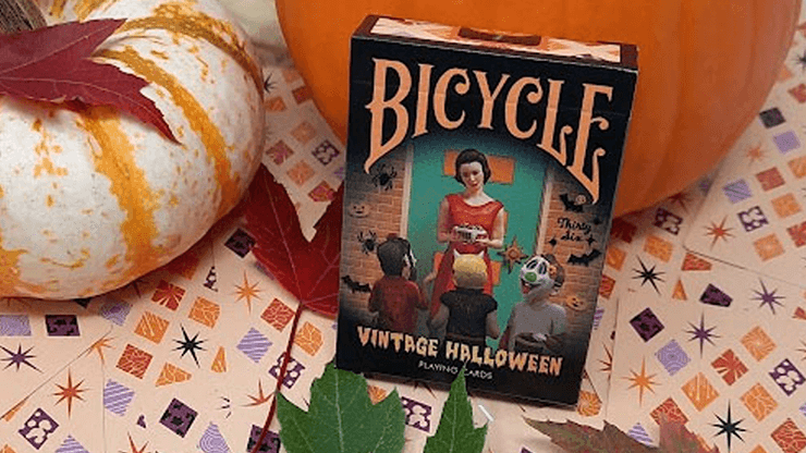 Vintage Halloween Bicycle Playing Cards - Spooky Themed Deck for Magic Tricks, Poker Games & Halloween Party Favors