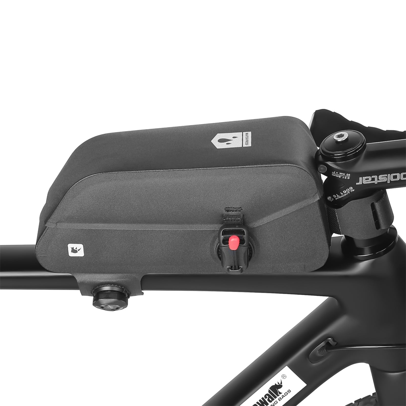 HUNTVP Waterproof Magnetic Top Tube Bike Bag - Bicycle Frame Storage Pouch for Tools & Accessories | Perfect for Mountain Biking, Commuting & Road Cycling
