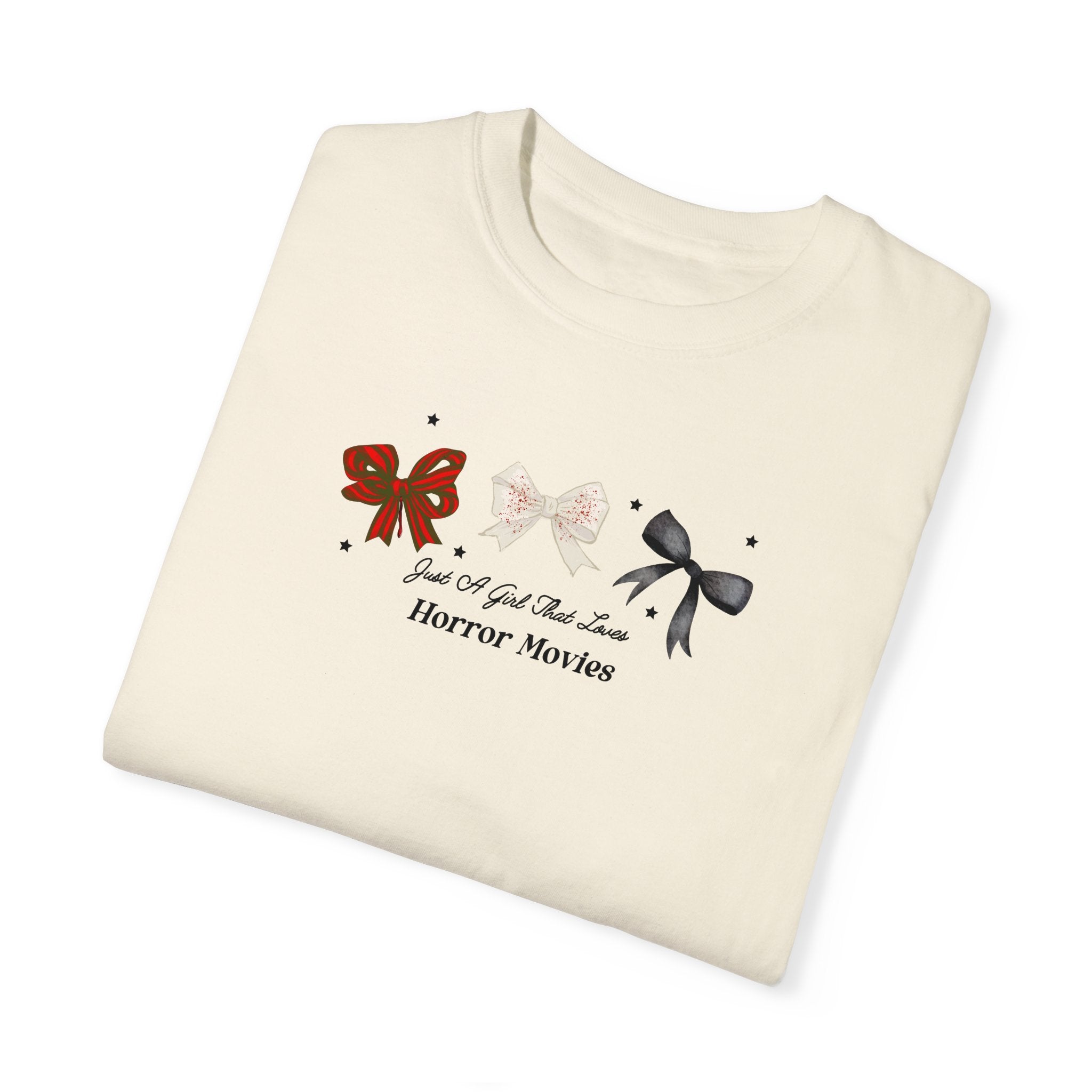 Horror Movie Lover T-Shirt for Women - Funny Horror Film Fan Gift - Perfect for Halloween, Movie Nights & Scary Theme Parties