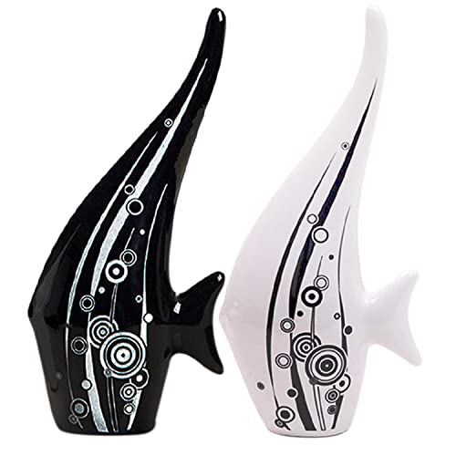 Modern Fish - Black and White