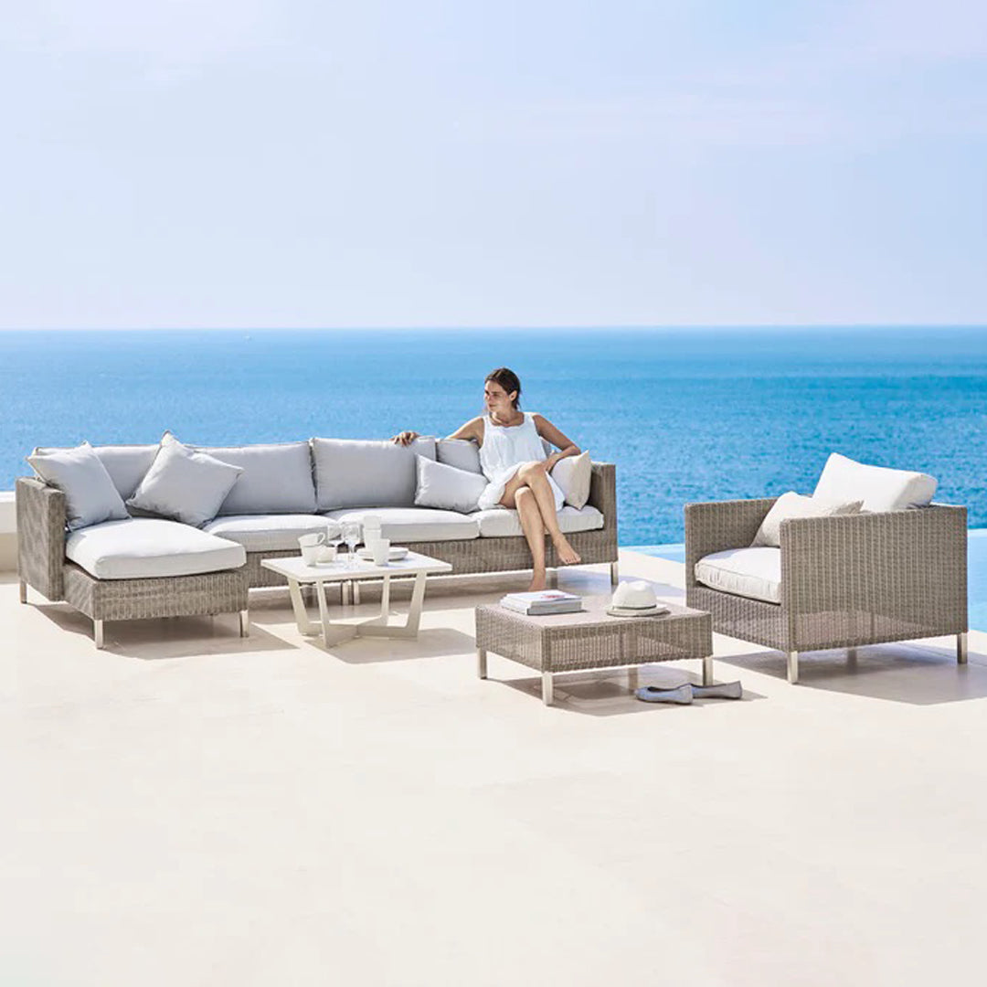 Modular Outdoor Lounge Furniture Set - Waterproof & Durable Patio Sectional Sofa for Garden, Poolside, Backyard - Perfect for Relaxing & Entertaining