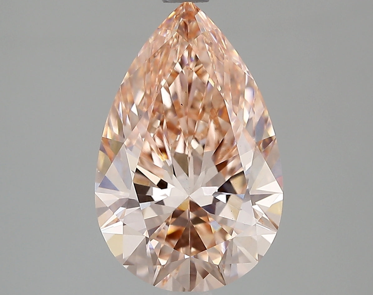 3.08 Carat Pear Shape Lab Grown Diamond - VVS1 Clarity, D Color | Elegant Engagement Ring & Wedding Jewelry for Women