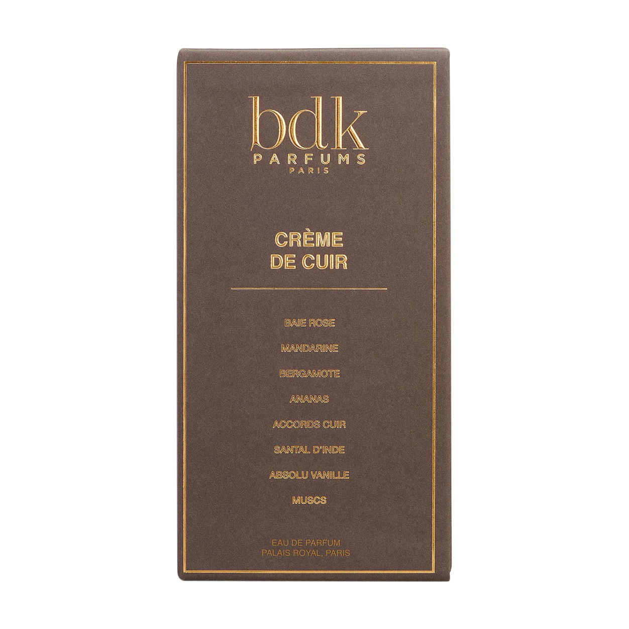 BDK Parfums Crème de Cuir Eau de Parfum - Luxe Leather Scent for Men & Women | Perfect for Evening Wear & Special Occasions