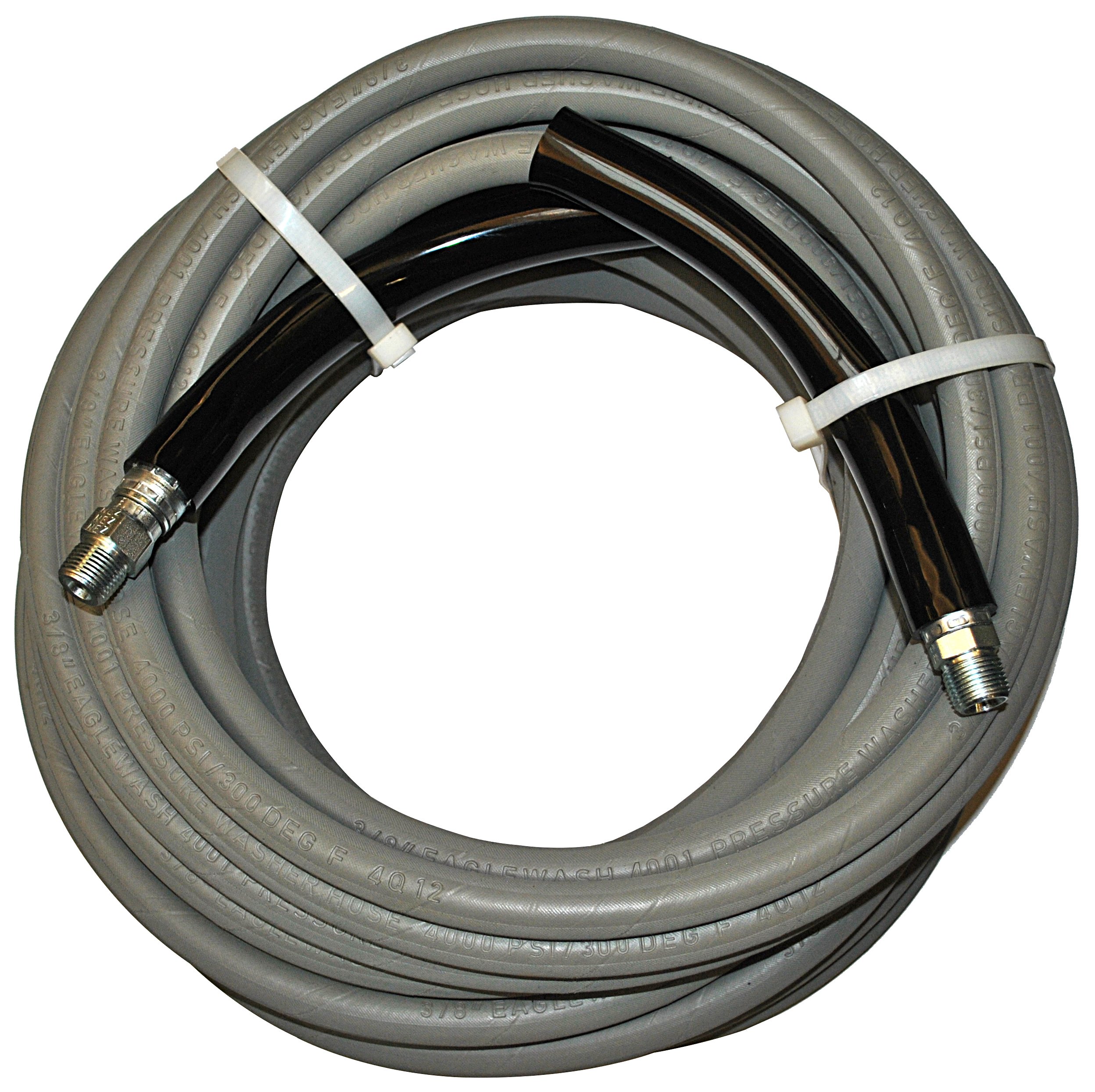 Eagle Hose Eaglewash Modified Nitrile Pressure Washer Hose Assembly - 3/8