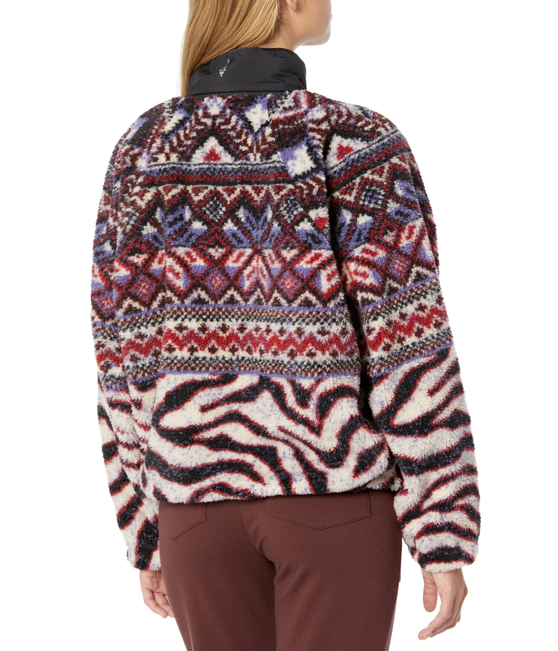 Free People Rocky Ridge Pullover Sweatshirt - Women's Cozy Fleece Hoodie for Hiking, Camping & Casual Wear