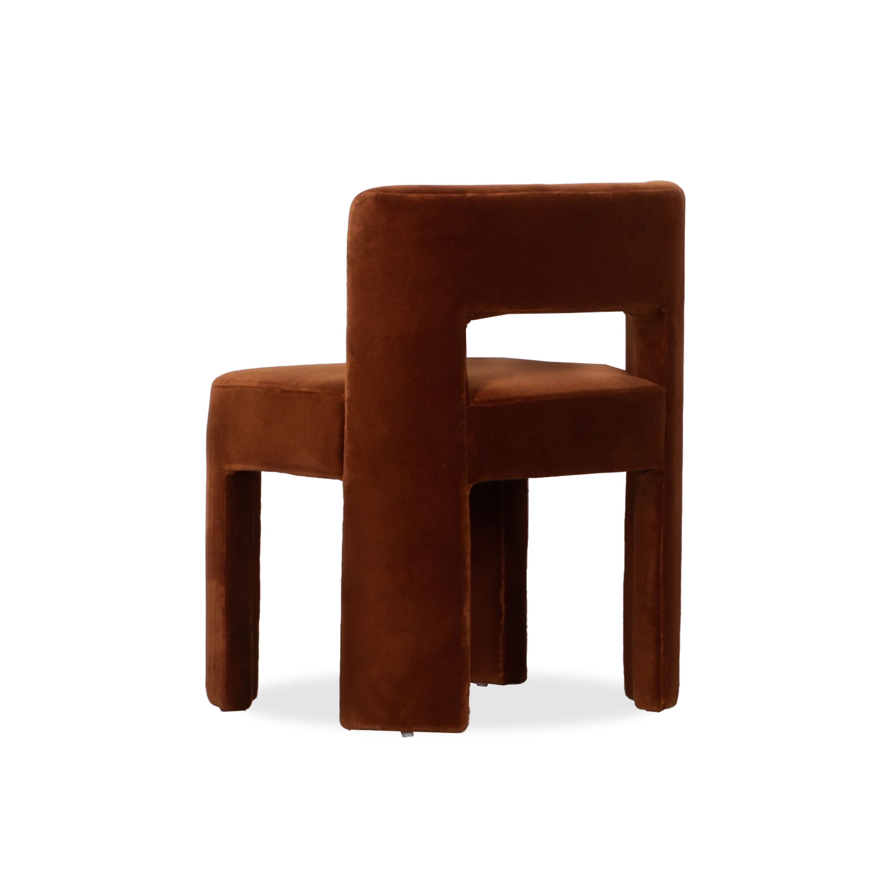 Modern Ponte Dining Chair - Sturdy & Comfortable Upholstered Seat for Kitchen, Dining Room, or Office - Elegant Home Furniture for Everyday Use & Entertaining