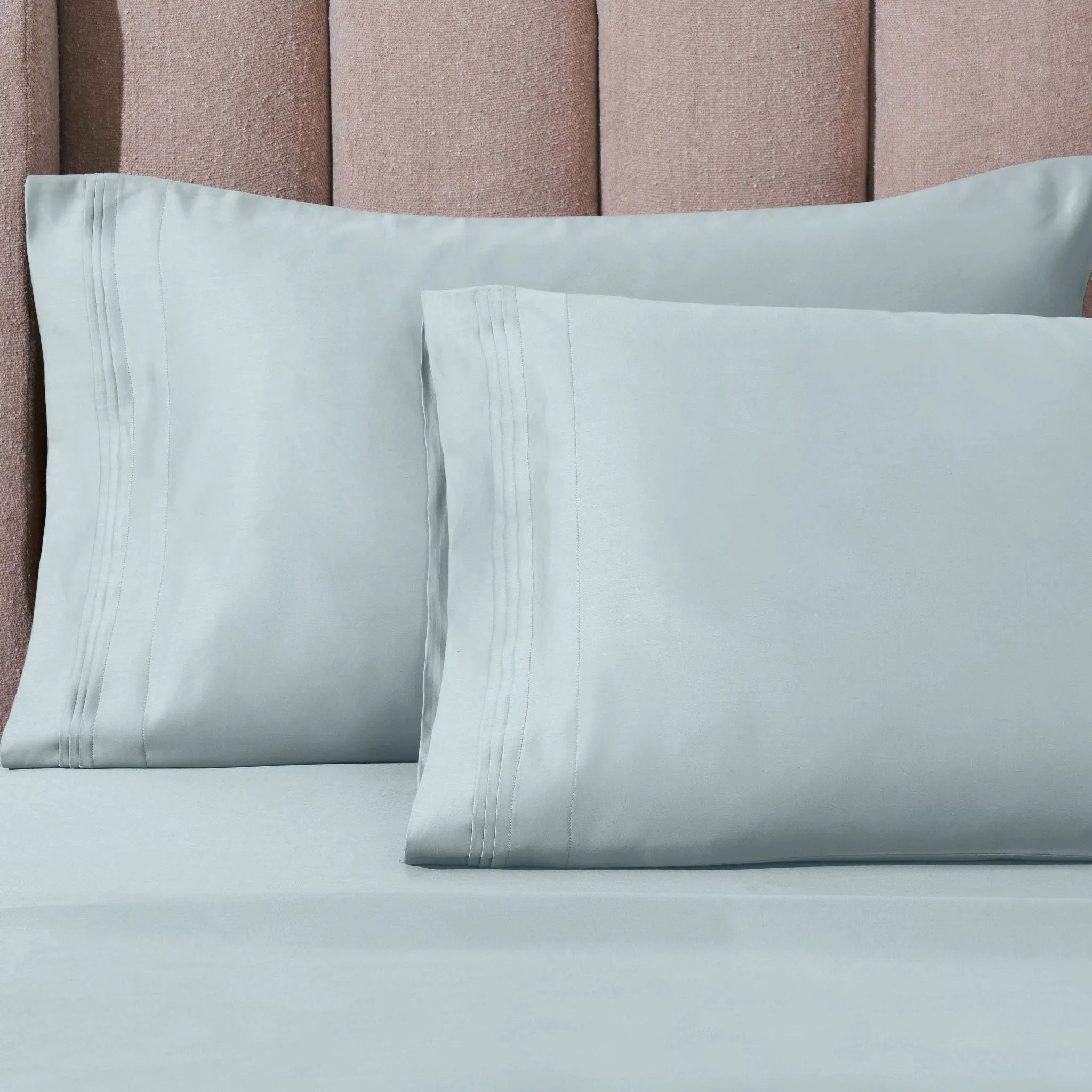 Luxury 1000 Thread Count Egyptian Cotton Pillowcase Set - Ultra Soft & Breathable for a Comfortable Sleep - Perfect for Bedroom, Hotel, and Home Decor